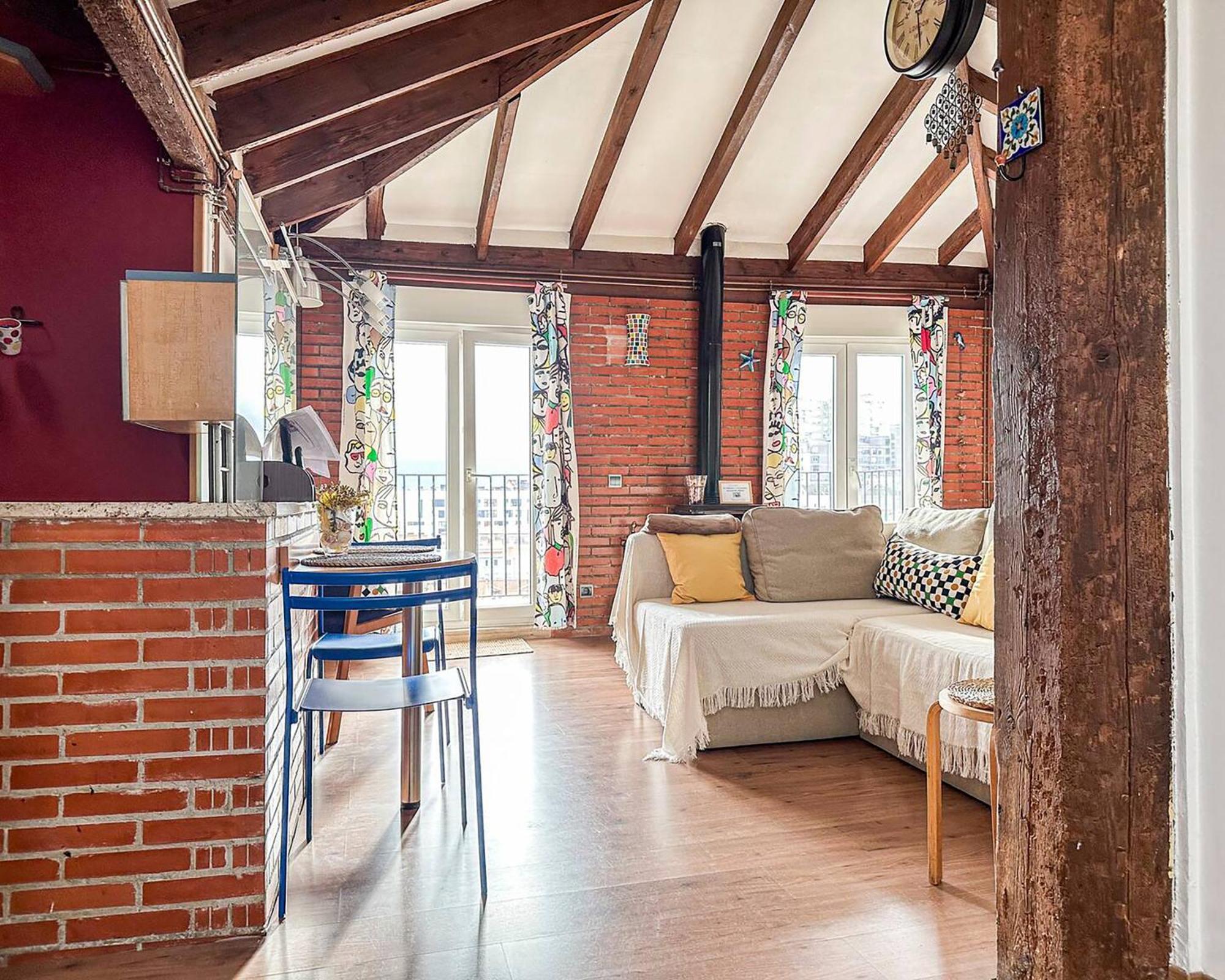 Апартаменты Acogedor Loft Con Vistas A La Ciudad Сантандер Экстерьер фото