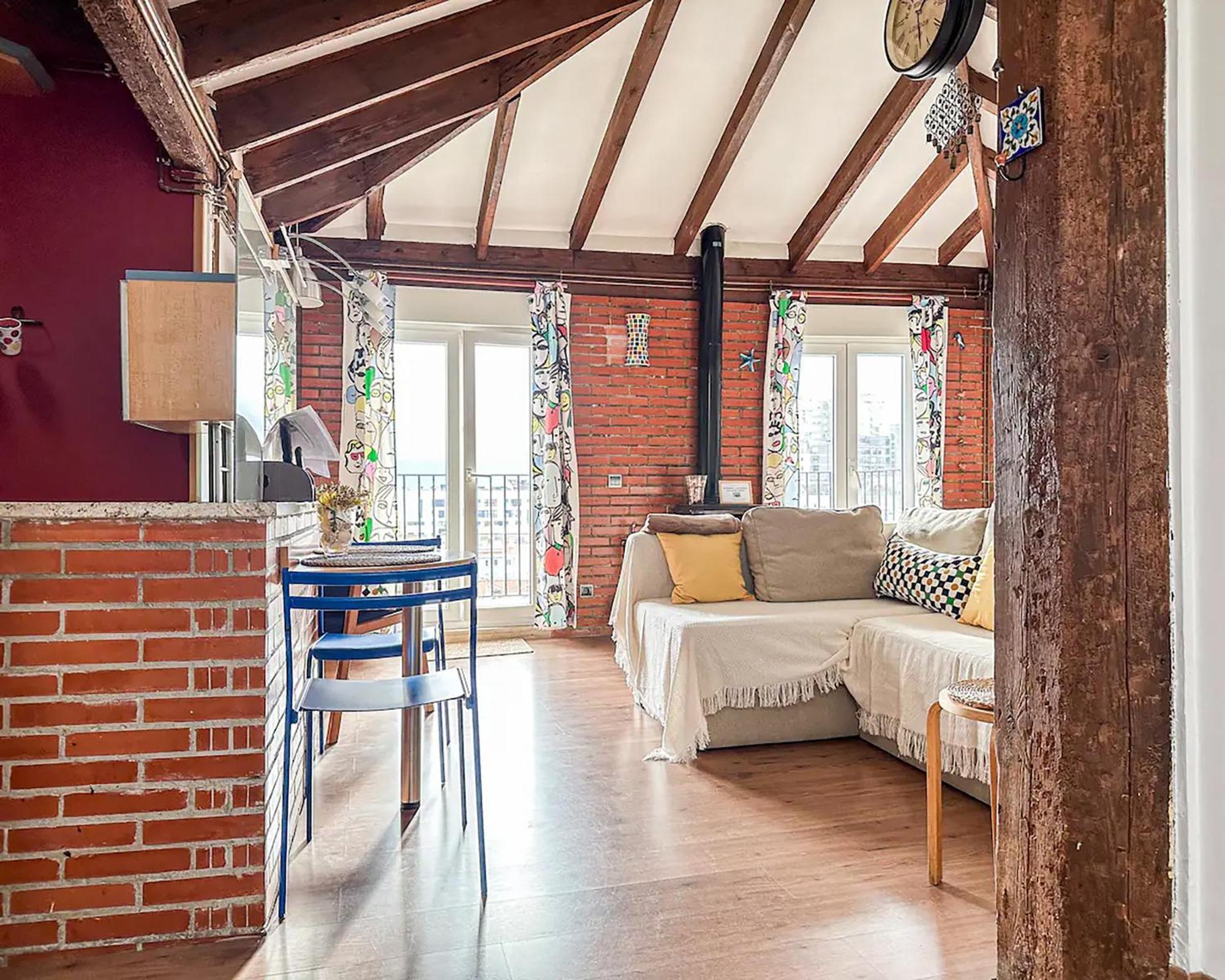 Апартаменты Acogedor Loft Con Vistas A La Ciudad Сантандер Экстерьер фото